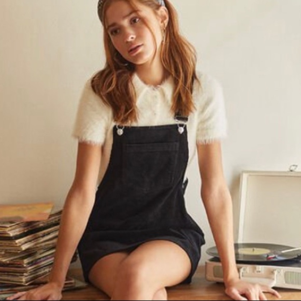 NWT FOREVER 21 corduroy overall dress